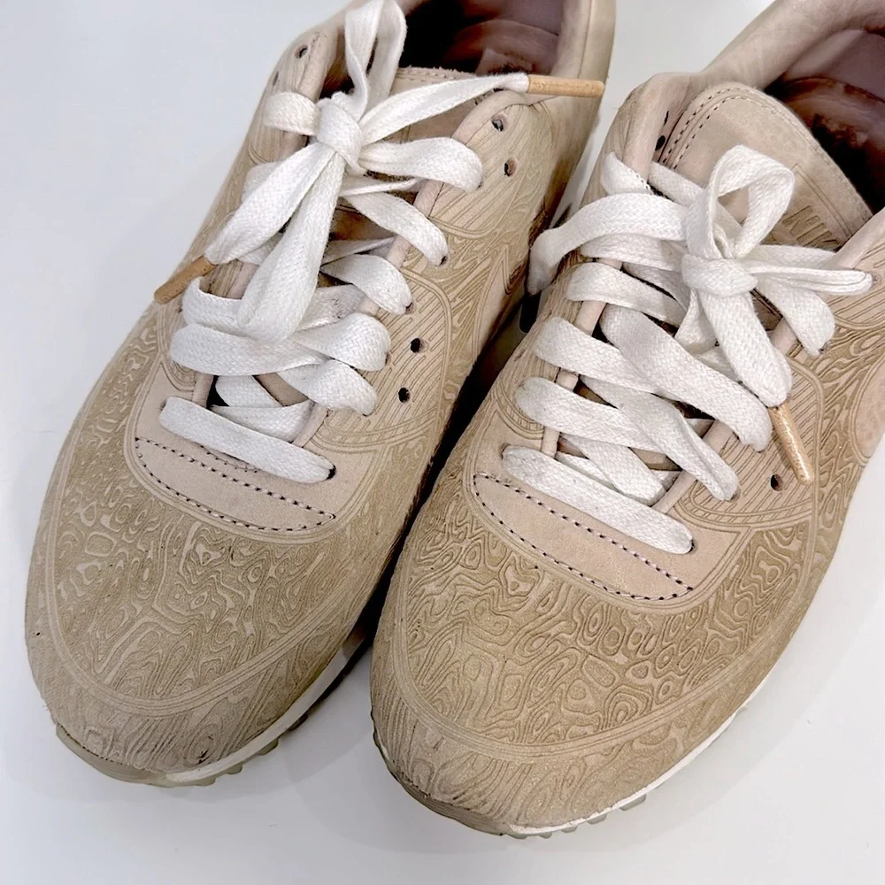 NIKE AIR MAX 90 QS LASER - natural tan color